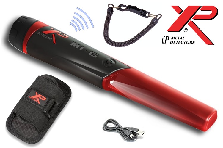 Metalldetektor XP ORX mit 22.5cm HF Spule und MI-6 Pinpointer & XP Rucksack als Gratiszugabe