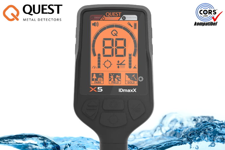 Quest X5 IDMaxX Metalldetektor 